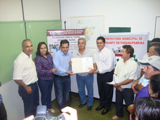 Itesp entrega 163 títulos de propriedade em Santa Mercedes