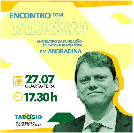 Encontro Pr Candidato A Governador De S O Paulo Tarc Sio De