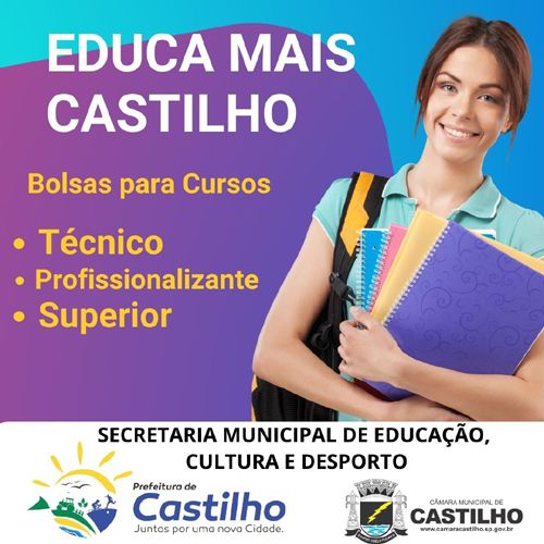 Prefeitura de Castilho abrirá inscrições para Bolsas de Estudos no