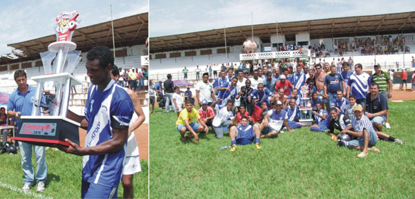 O time União é campeão do campeonato Amador de futebol